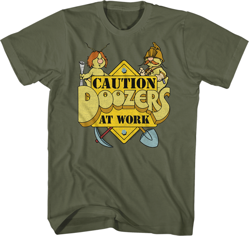 Caution Doozers At Work Fraggle Rock T-Shirt