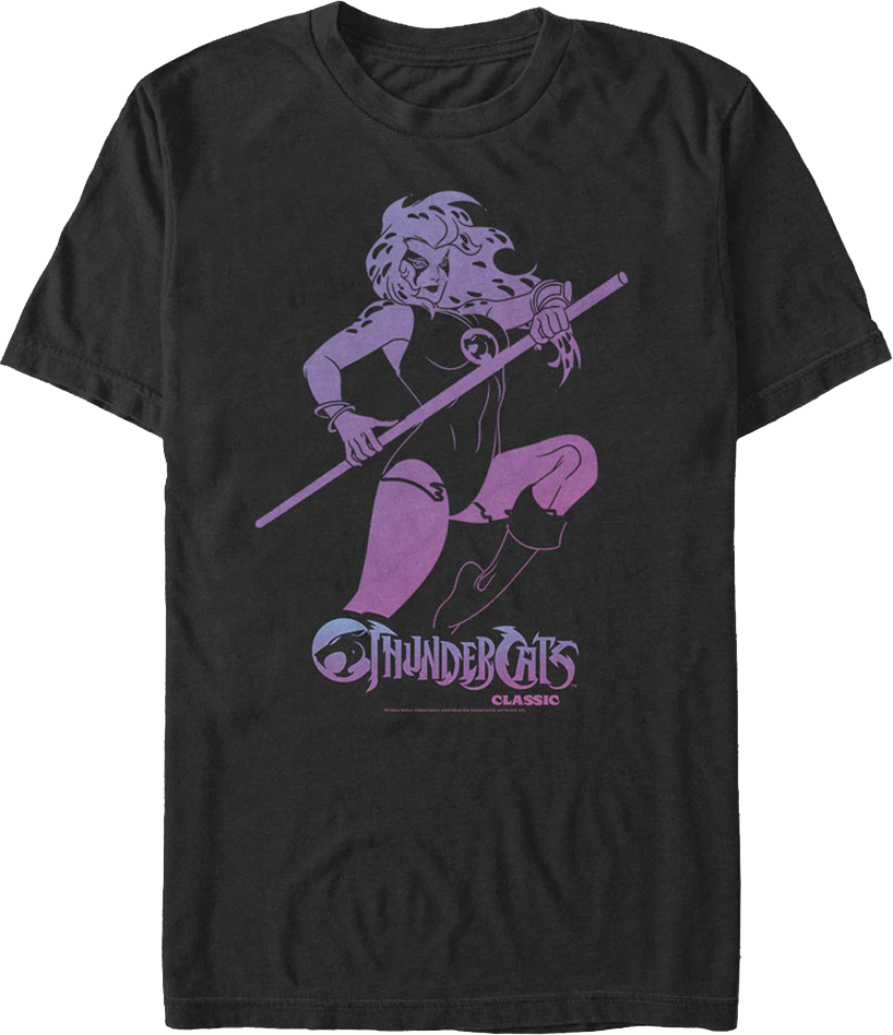 Cheetara Cool Colors ThunderCats T-Shirt