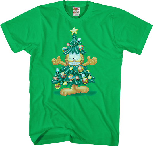 Christmas Tree Garfield T-Shirt