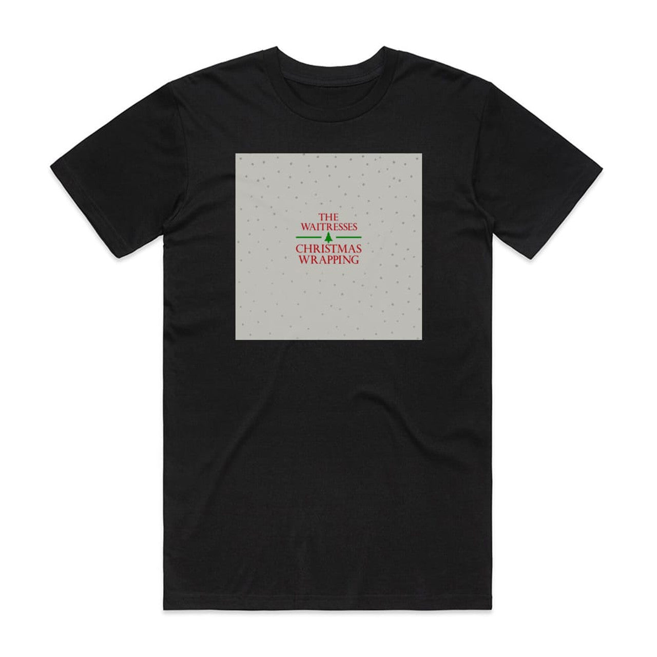 The Waitresses Christmas Wrapping T-Shirt Black