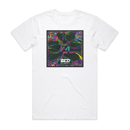 Zedd Clarity 1 Album Cover T-Shirt White