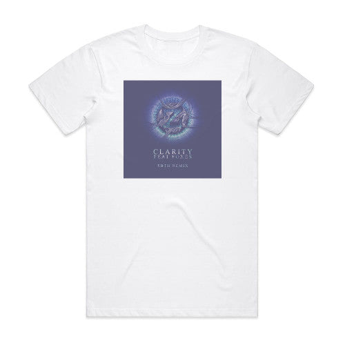 Zedd Clarity Remixes Album Cover T-Shirt White
