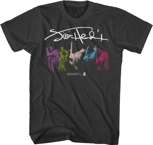 Color In Motion Jimi Hendrix T-Shirt