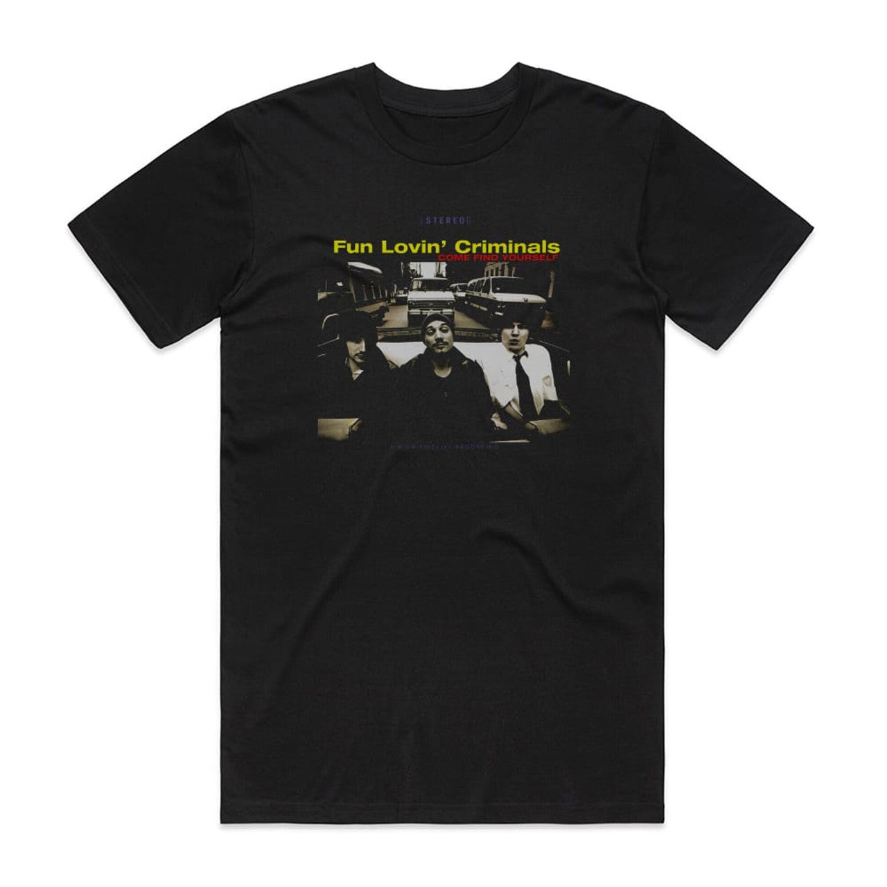 Fun Lovin Criminals Come Find Yourself T-Shirt Black