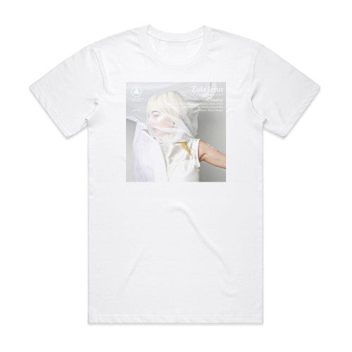 Zola Jesus Conatus Album Cover T-Shirt White