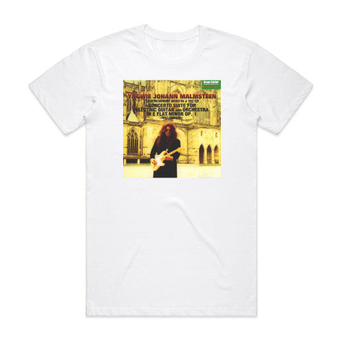 Yngwie J Malmsteen Concerto Suite For Electric Guitar And Orchestra In E Flat M 1 Album Cover T-Shirt White