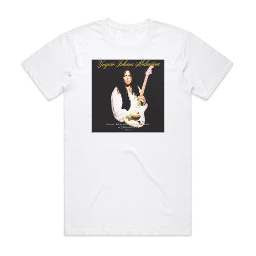 Yngwie J Malmsteen Concerto Suite For Electric Guitar And Orchestra In E Flat M Album Cover T-Shirt White