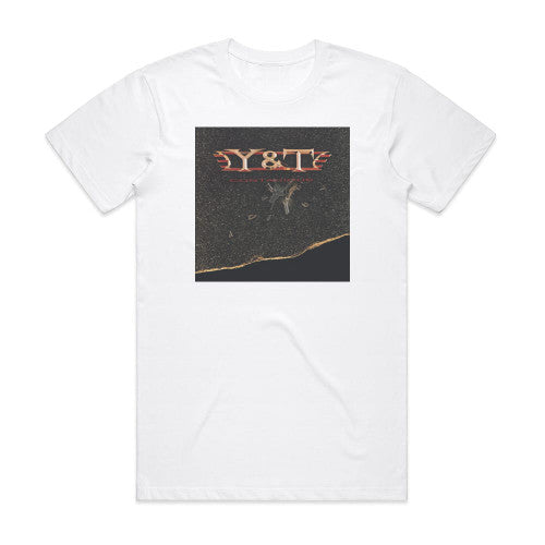 Y and T Contagious Album Cover T-Shirt White