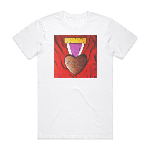 Willie Colon Corazon Guerrero Album Cover T-Shirt White