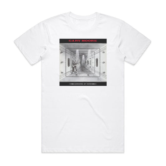 Gary Moore Corridors Of Power T-Shirt White