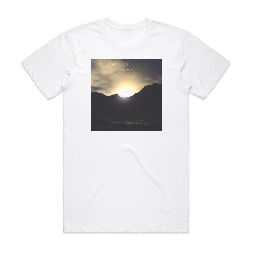 Zombi Cosmos Album Cover T-Shirt White