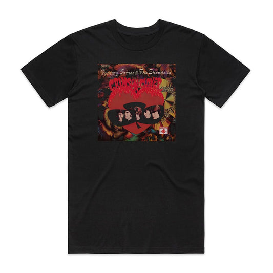 Tommy James and the Shondells Crimson Clover T-Shirt Black