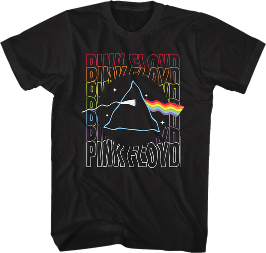 Dark Side of the Moon Soundwaves Pink Floyd T-Shirt