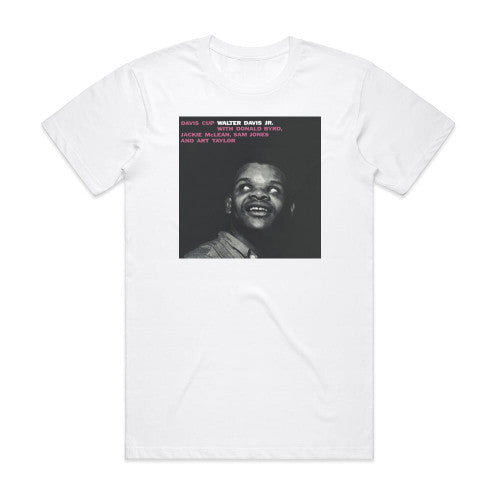 Walter Davis Jr Davis Cup 1 Album Cover T-Shirt White