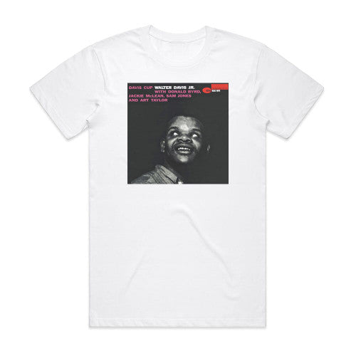 Walter Davis Jr Davis Cup Album Cover T-Shirt White