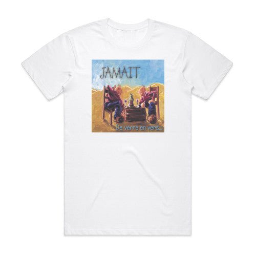 Yves Jamait De Verre En Vers Album Cover T-Shirt White