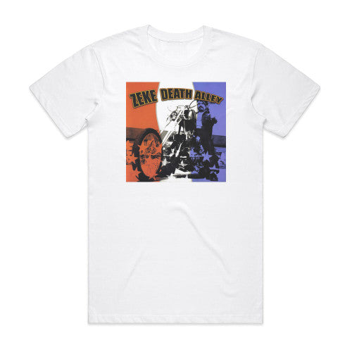 Zeke Death Alley Album Cover T-Shirt White