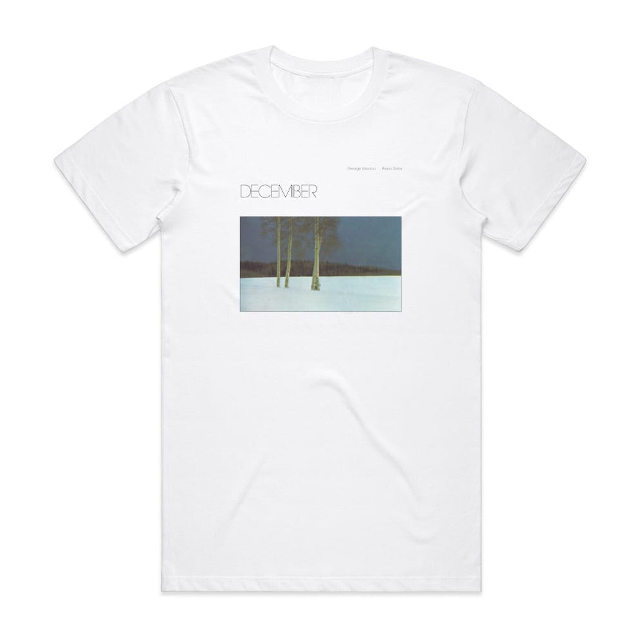George Winston December 1 T-Shirt White