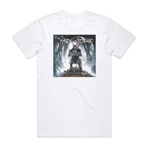 Winds of Plague Decimate The Weak 1 Album Cover T-Shirt White