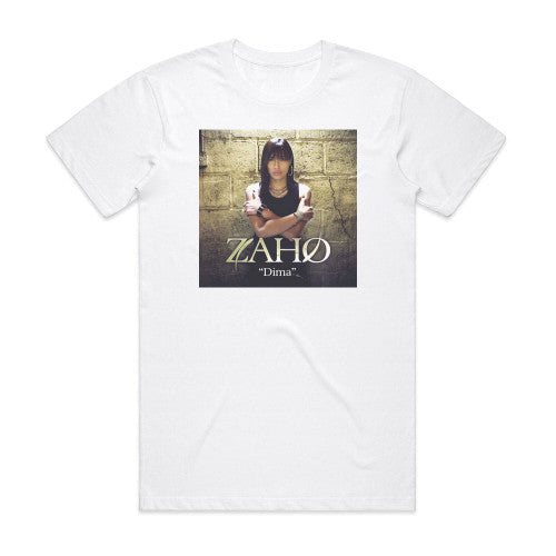 Zaho Dima Album Cover T-Shirt White