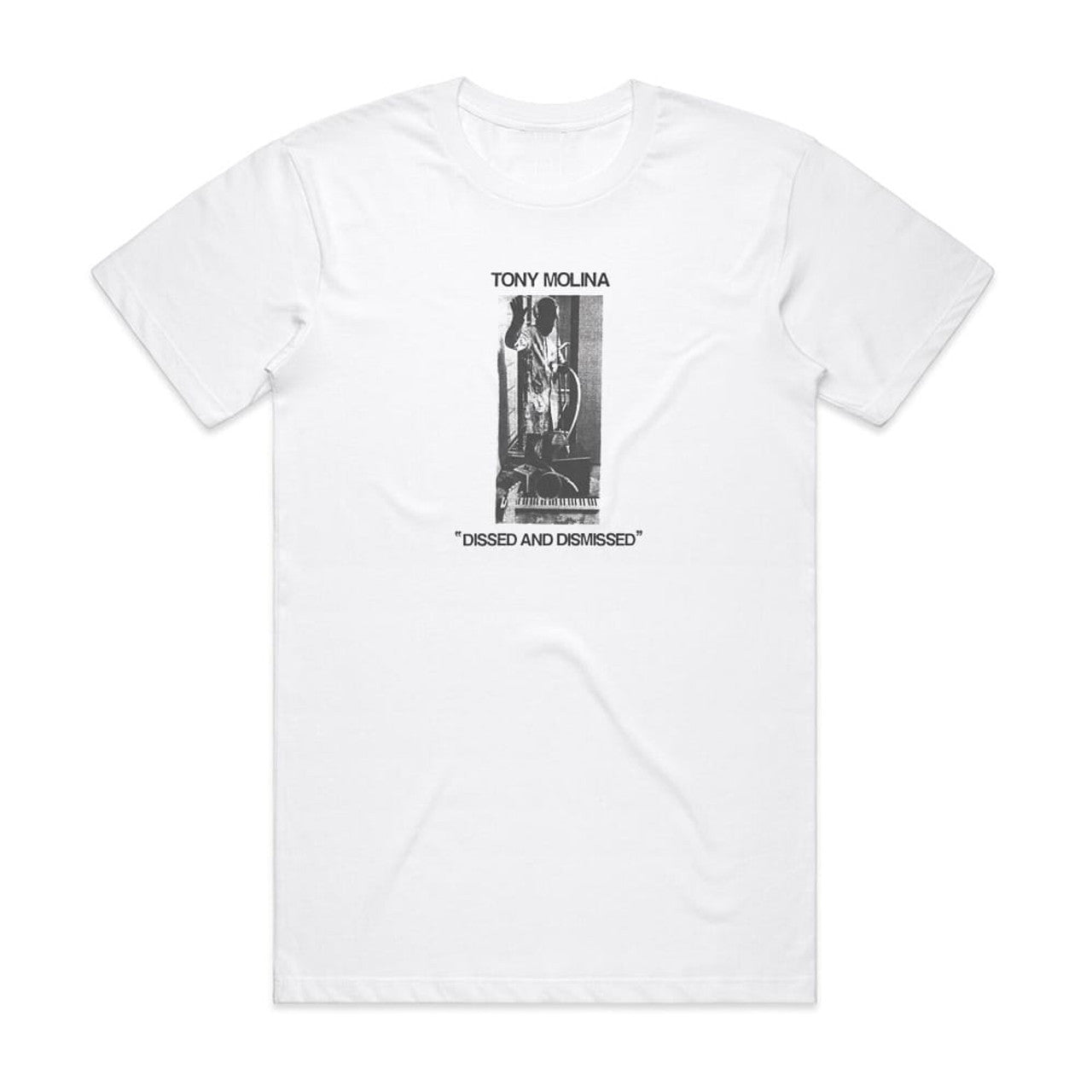 Tony Molina Dissed And Dismissed T-Shirt White
