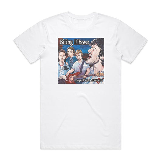 Biting Elbows Dope Fiend Massacre T-Shirt White