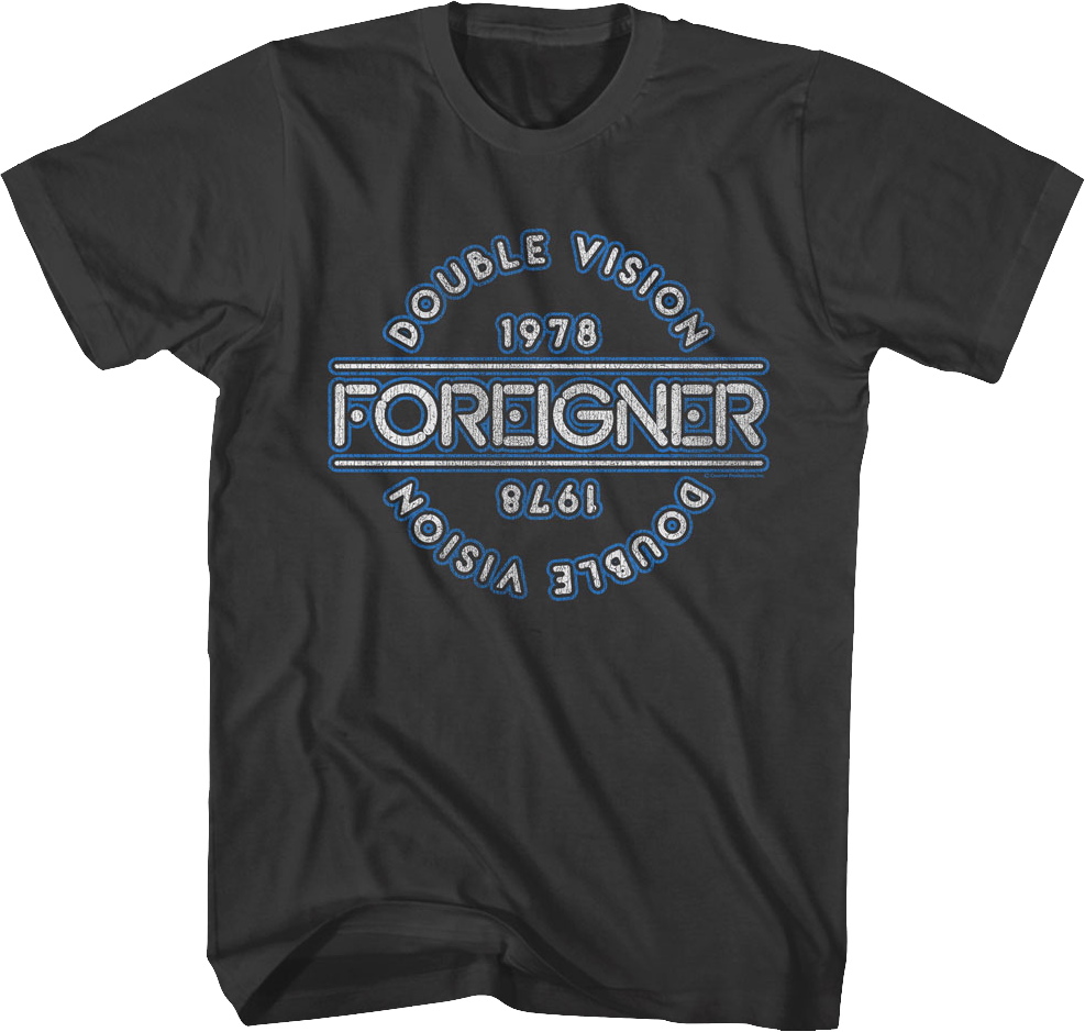 Double Vision Foreigner T-Shirt