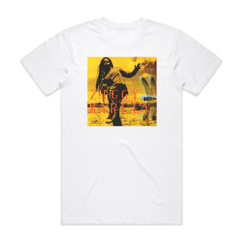 Ziggy Marley Dragonfly Album Cover T-Shirt White