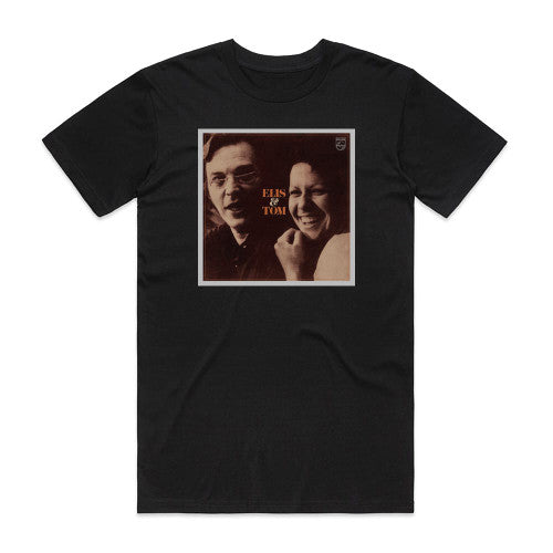 Antonio Carlos Jobim Elis Tom Album Cover T-Shirt Black