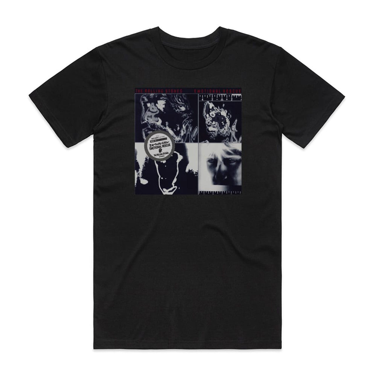 The Rolling Stones Emotional Rescue 2 T-Shirt Black