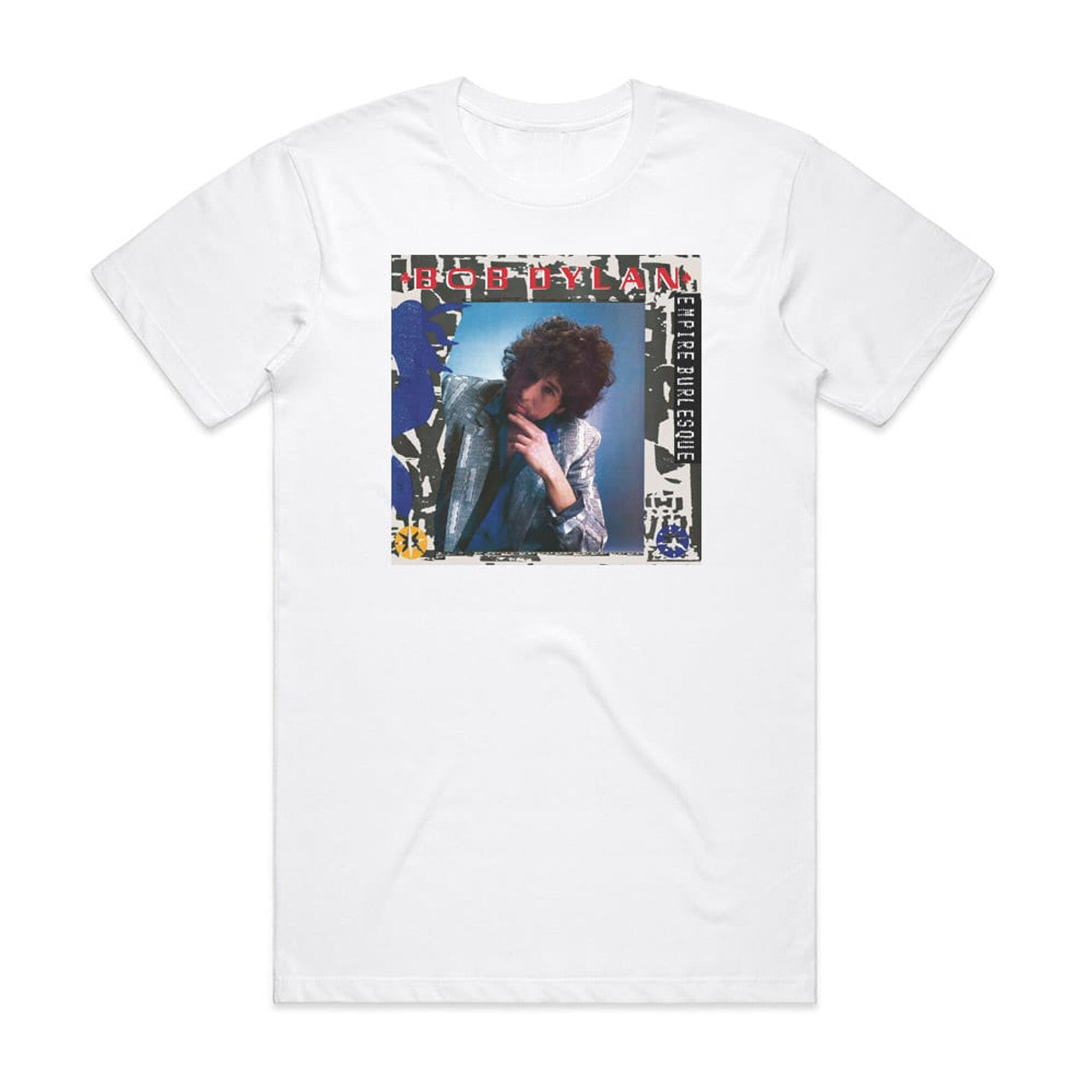 Bob Dylan Empire Burlesque T-Shirt White