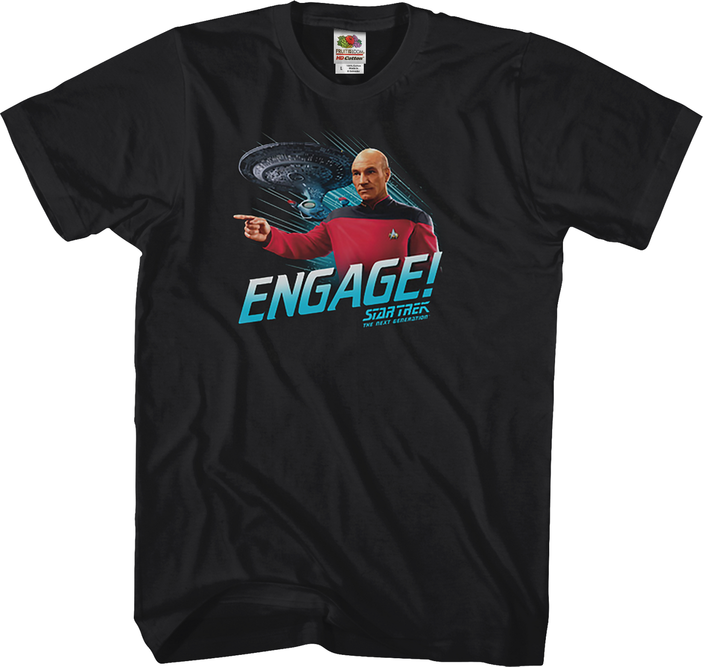 Engage Star Trek The Next Generation T-Shirt