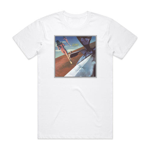 Zombi Escape Velocity Album Cover T-Shirt White