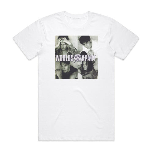 Worlds Apart Everybody Album Cover T-Shirt White