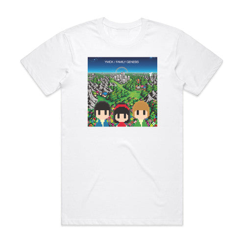 YMCK Family Genesis Album Cover T-Shirt White