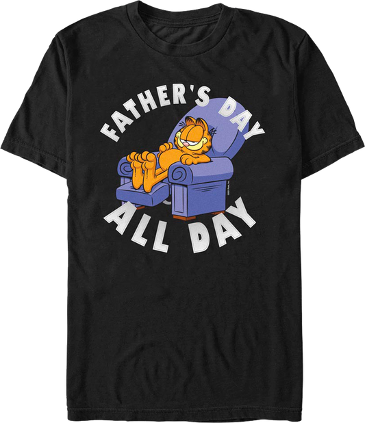 Father's Day All Day Garfield T-Shirt