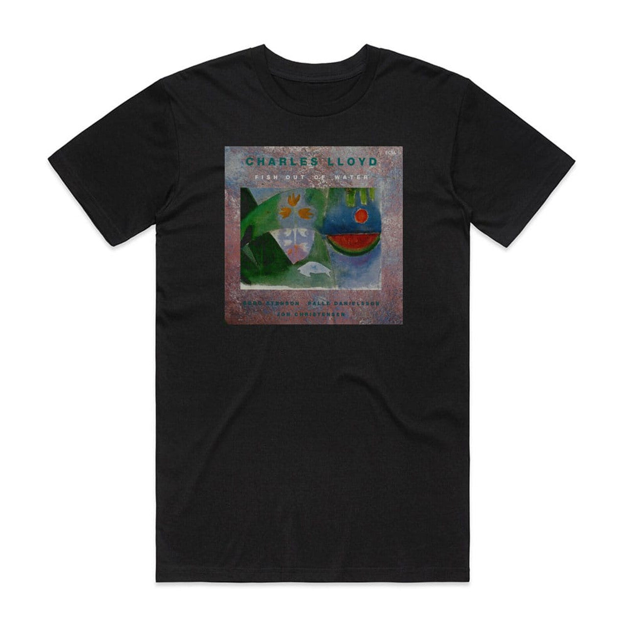 The Charles Lloyd Quartet Fish Out Of Water T-Shirt Black