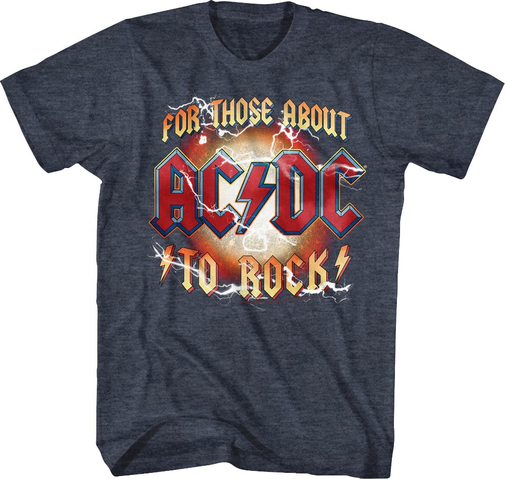 For Those About To Rock ACDC T-Shirt