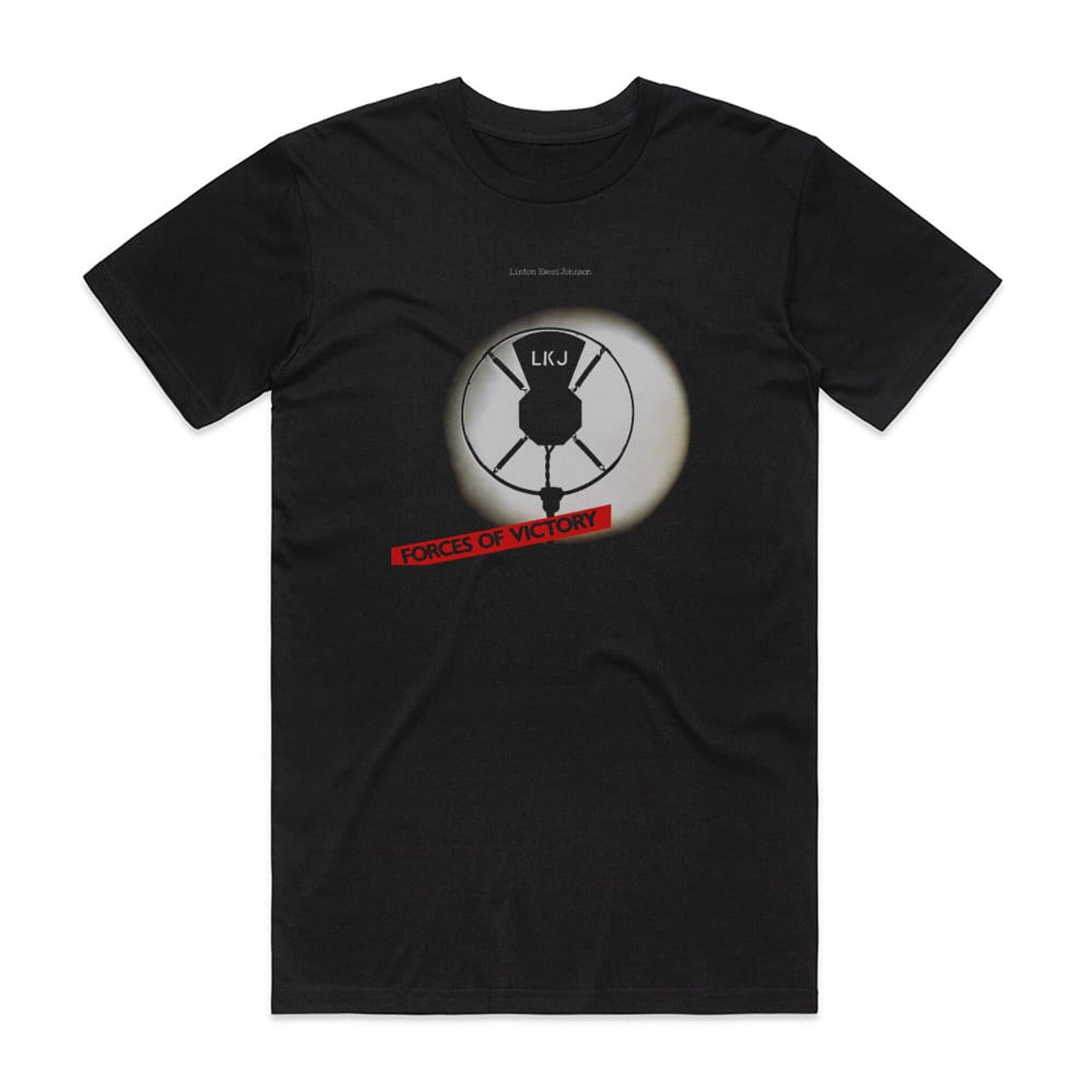 Linton Kwesi Johnson Forces Of Victory T-Shirt Black