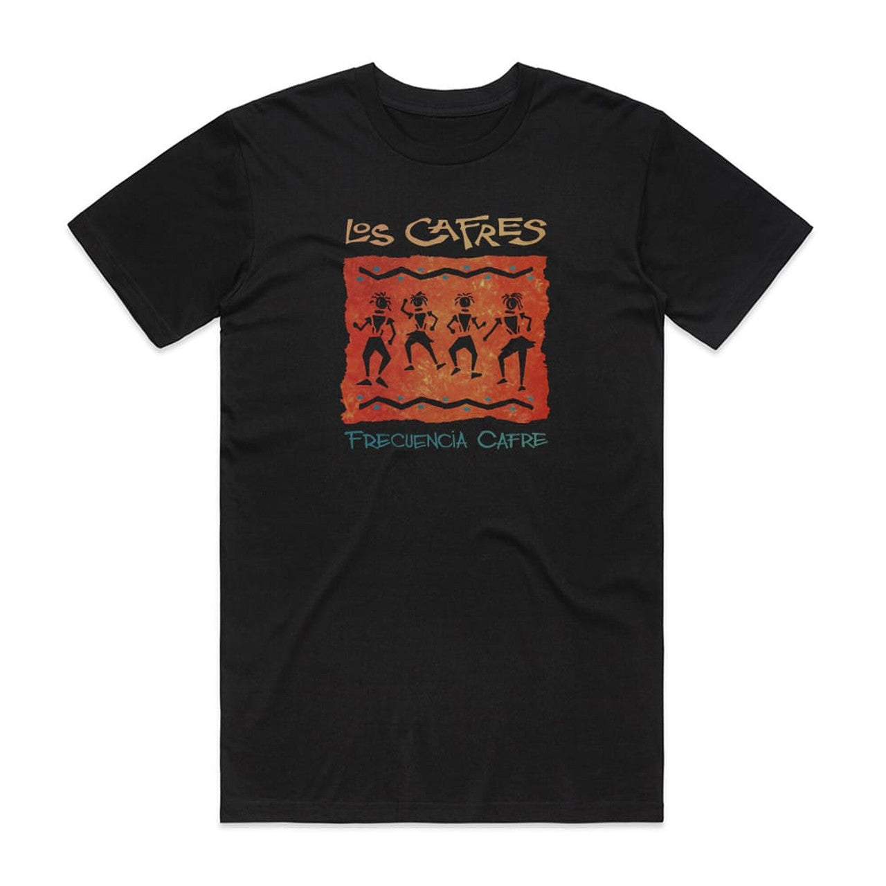 Los Cafres Frecuencia Cafre T-Shirt Black
