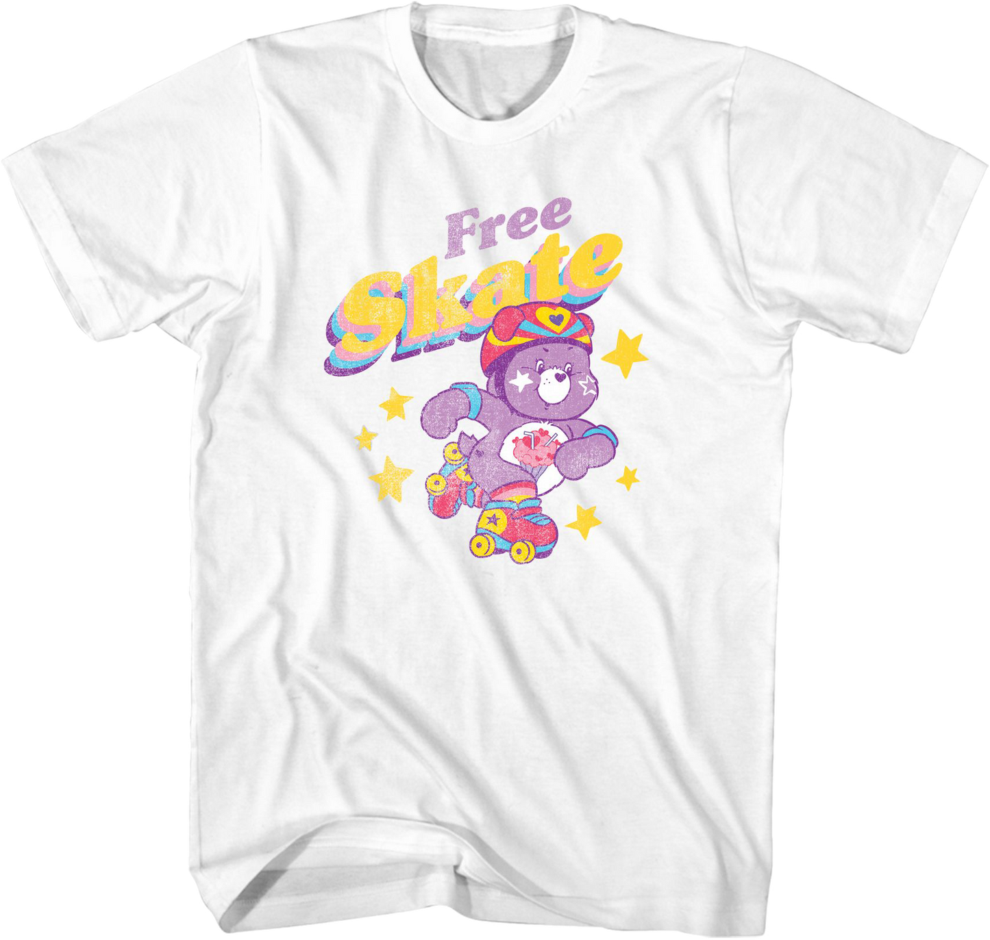 Free Skate Care Bears T-Shirt
