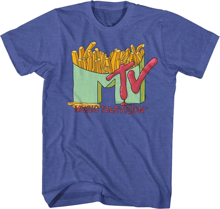 French Fries Logo MTV Shirt