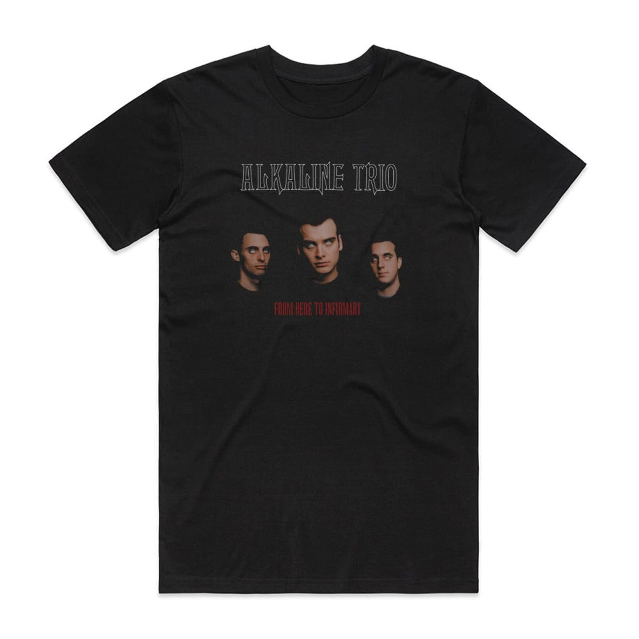 Alkaline Trio From Here To Infirmary T-Shirt Black