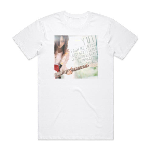 YUI From Me To You Album Cover T-Shirt White