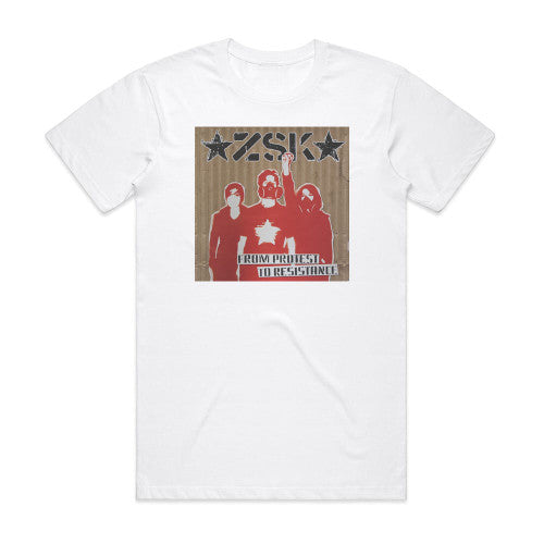 ZSK From Protest To Resistance Album Cover T-Shirt White