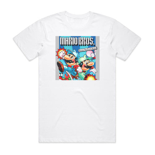 Yukio Kaneoka Game Sound Museum Famicom Edition S 3 Mario Bros Super Mari Album Cover T-Shirt White