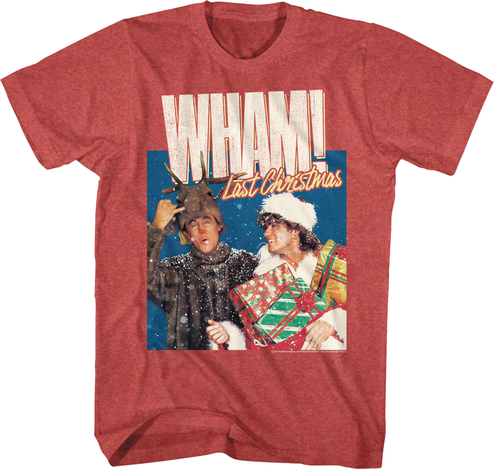 George Michael Last Christmas WHAM! T-Shirt