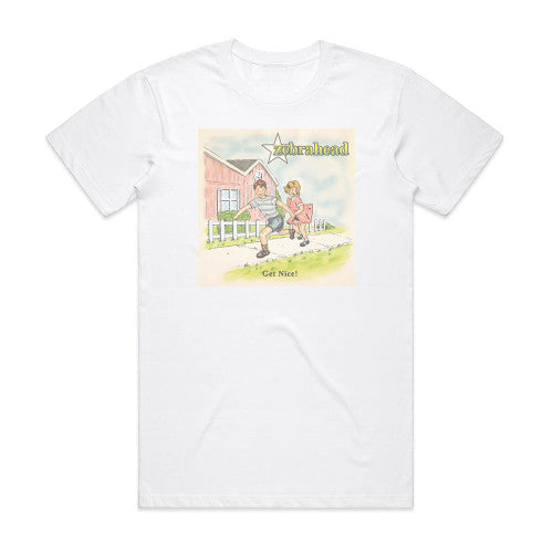 Zebrahead Get Nice Album Cover T-Shirt White