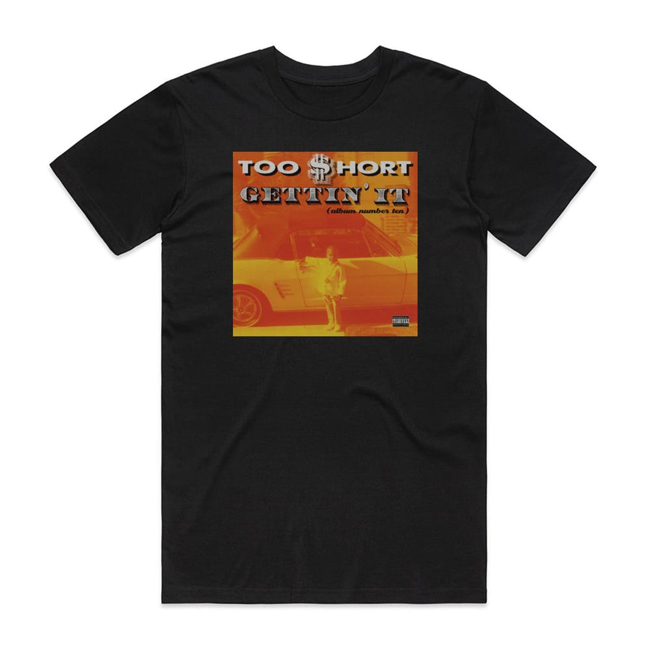 Too Short Gettin It Album Number Ten T-Shirt Black