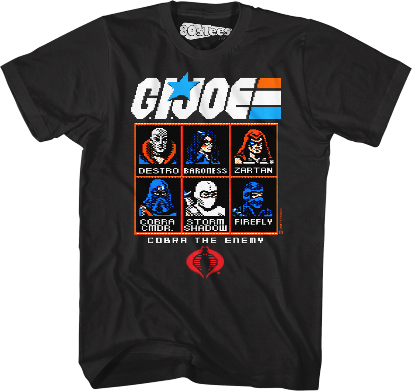GI Joe A Real American Hero Commodore 64 Game T-Shirt